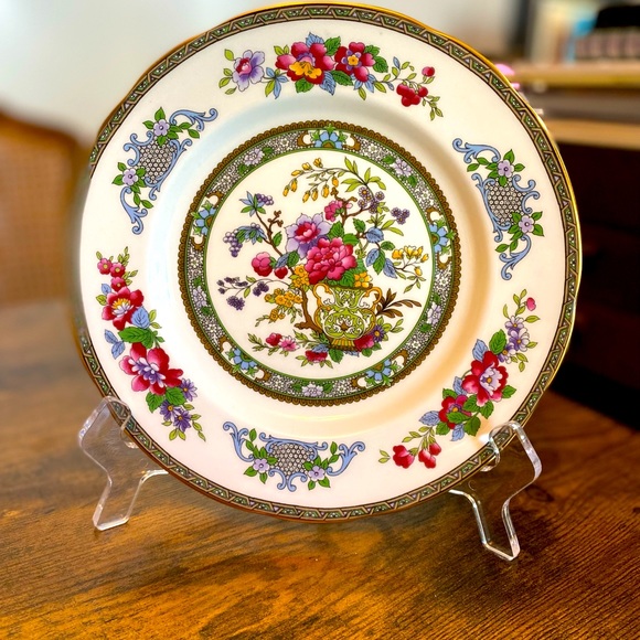 Vtg Paragon by Appointment to Her Majesty The Queen, Tree Of Kashmir 8” Plate - Picture 1 of 9